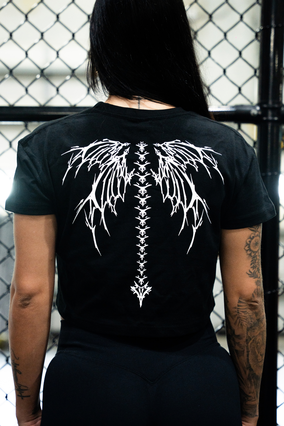 Iron Angel Crop Top