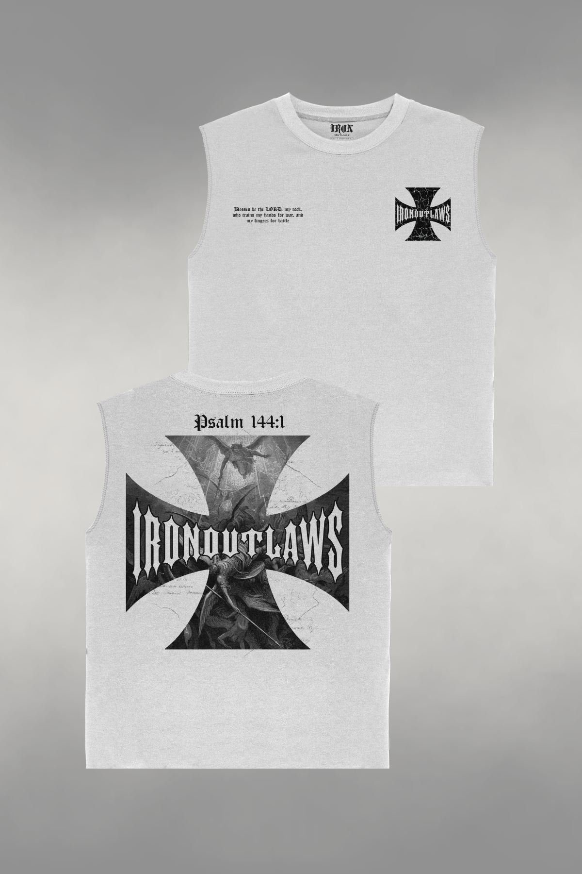 Battle Cross Muscle Tee