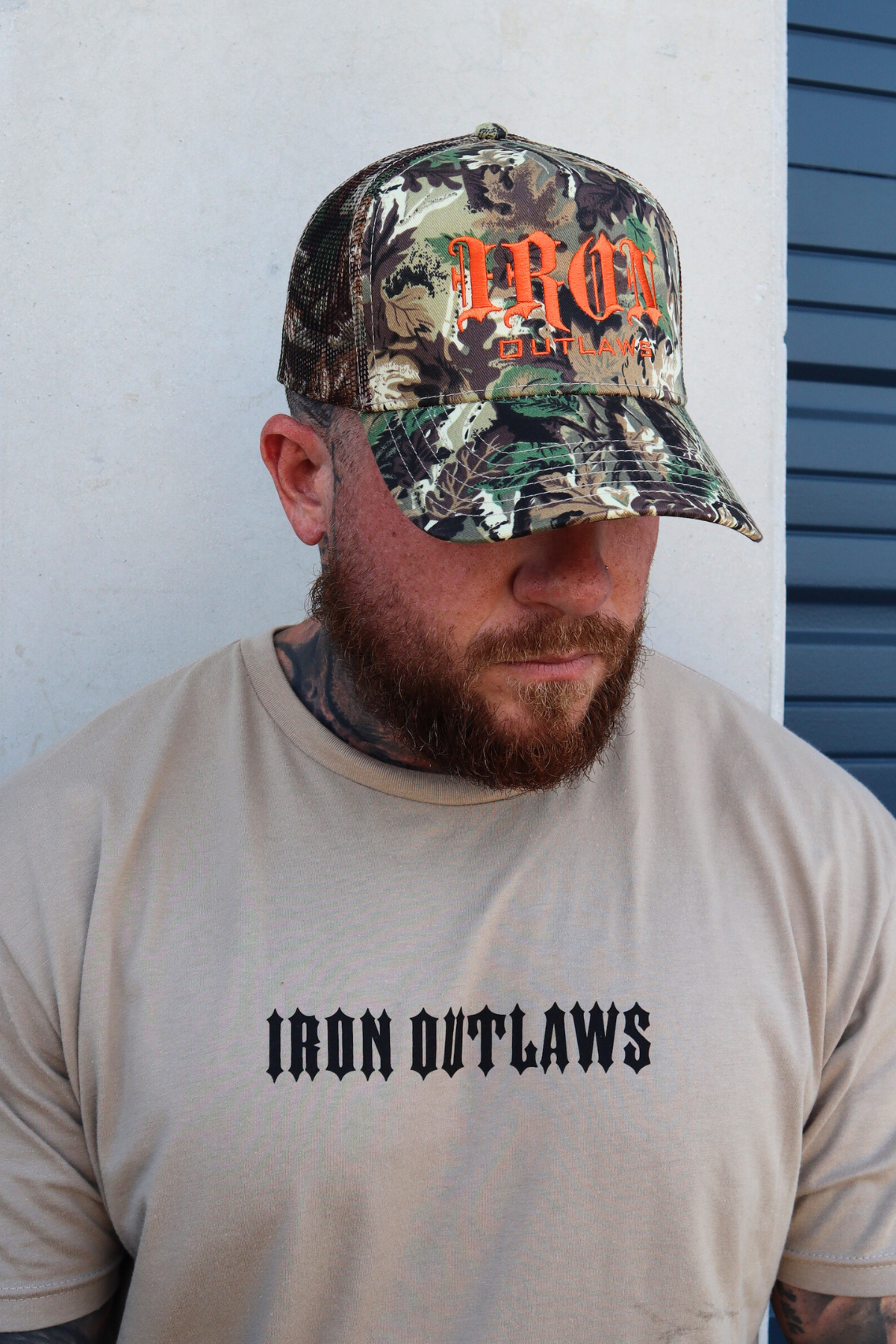 Iron Camouflage Trucker Hat
