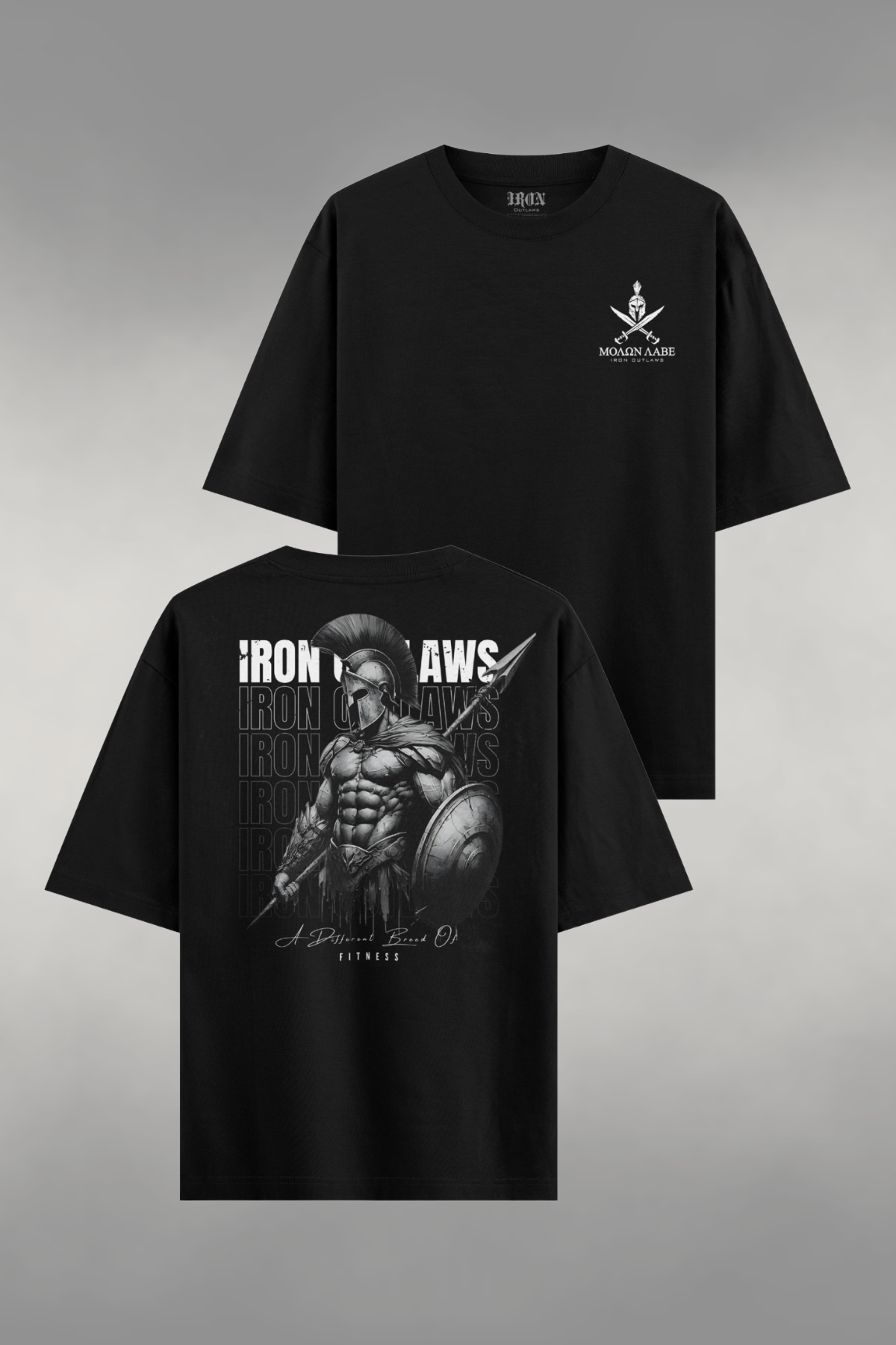 Molon Labe Oversized Tee