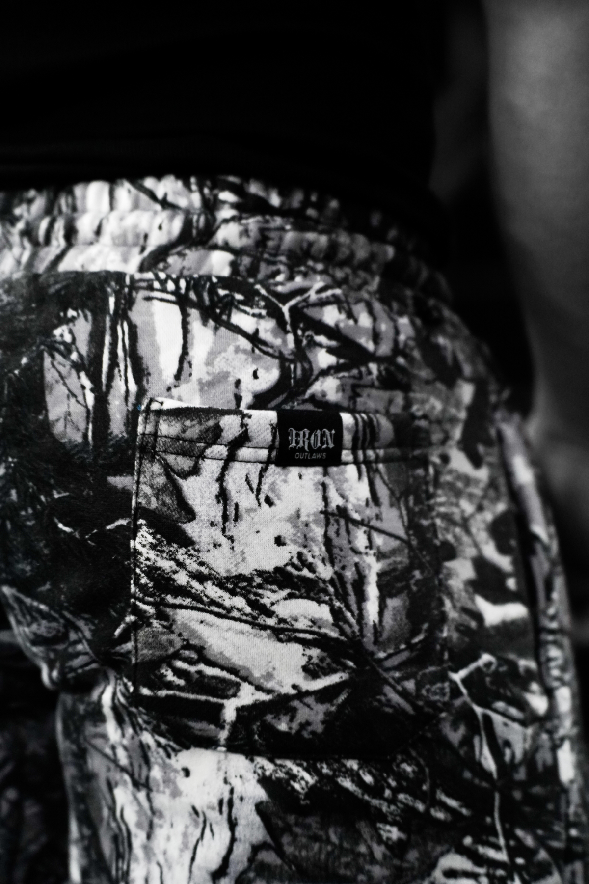 Heavyweight Shorts White Camouflage