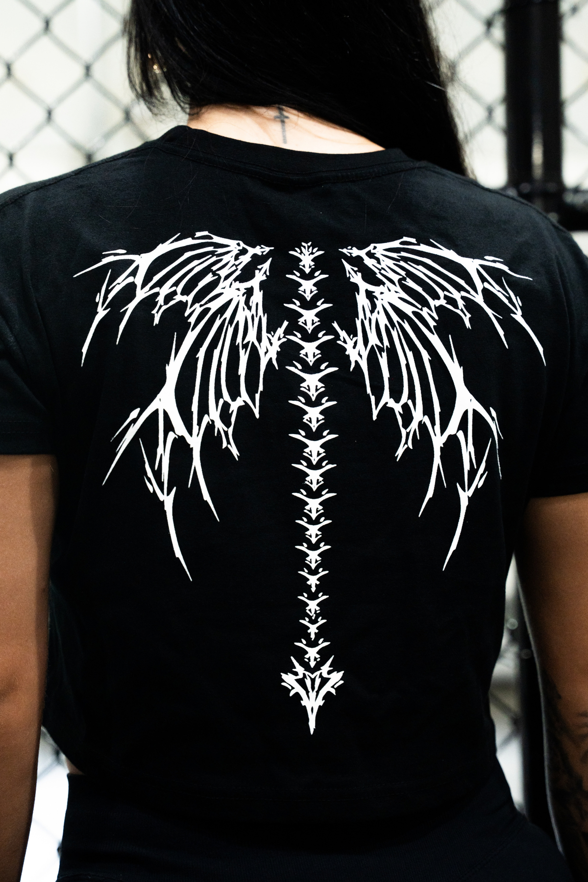 Iron Angel Crop Top