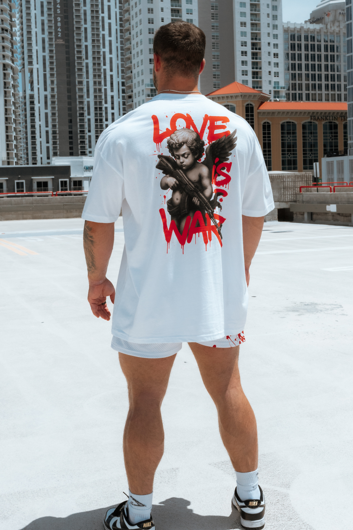 Love Is War Oversized Tee