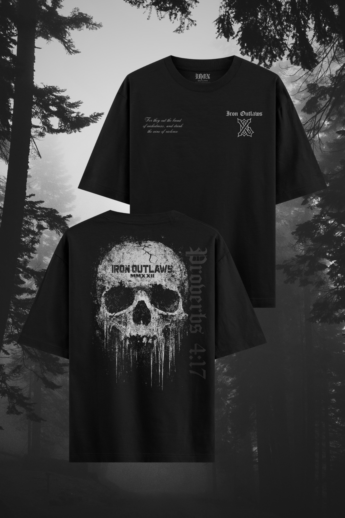 Proverbs 4:17 Oversized Tee