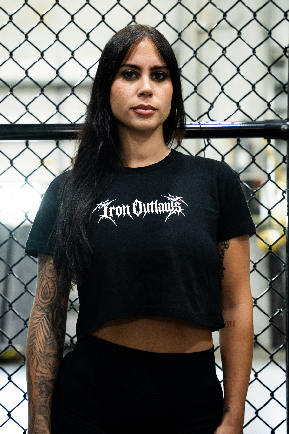 Iron Angel Crop Top