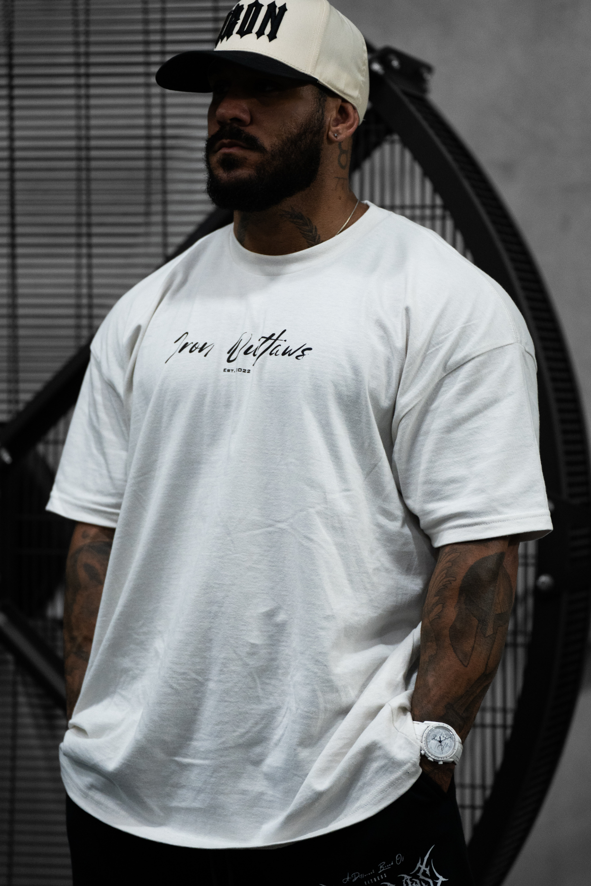Iron Rose Oversized Tee