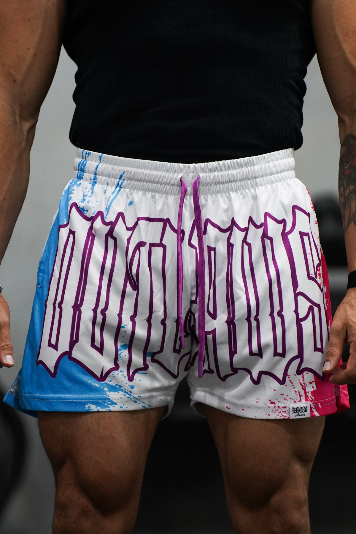Miami Vice Mesh Shorts White