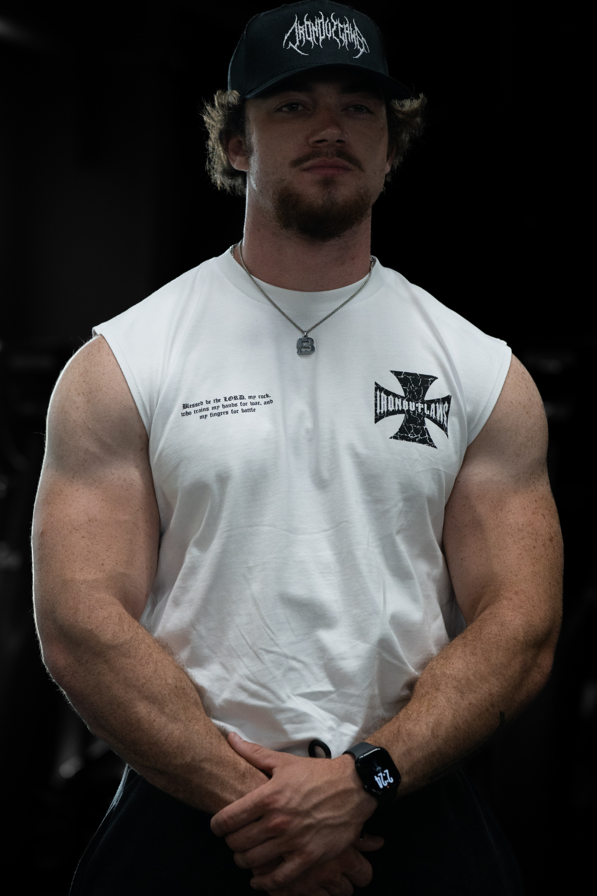 Battle Cross Muscle Tee