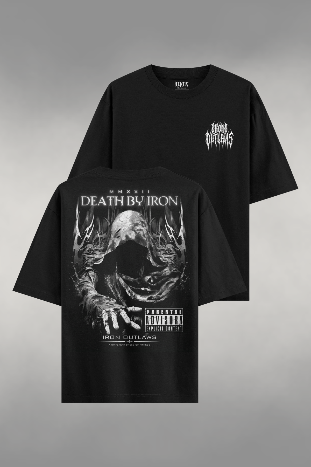 Death By Iron Oversized Tee
