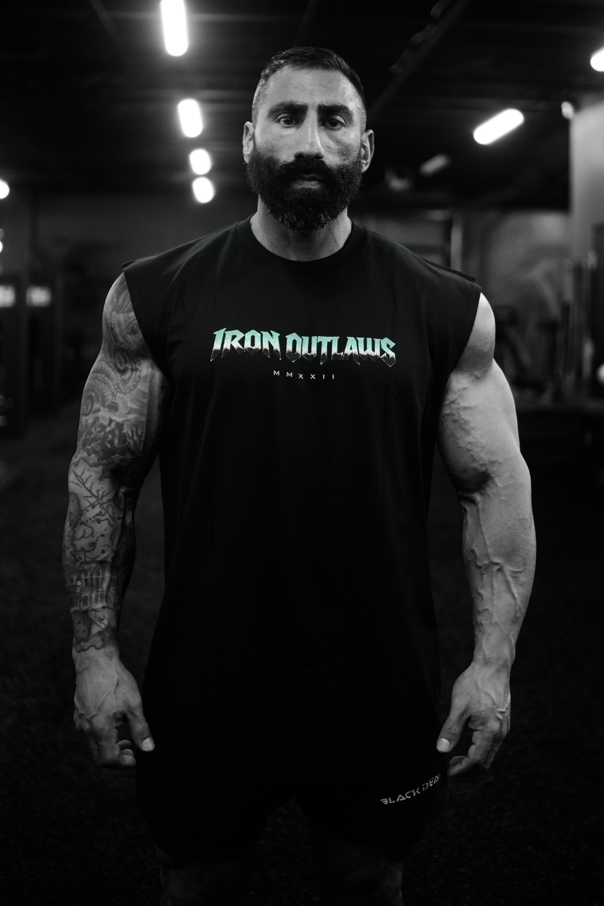 Iron Lightning Muscle Tee