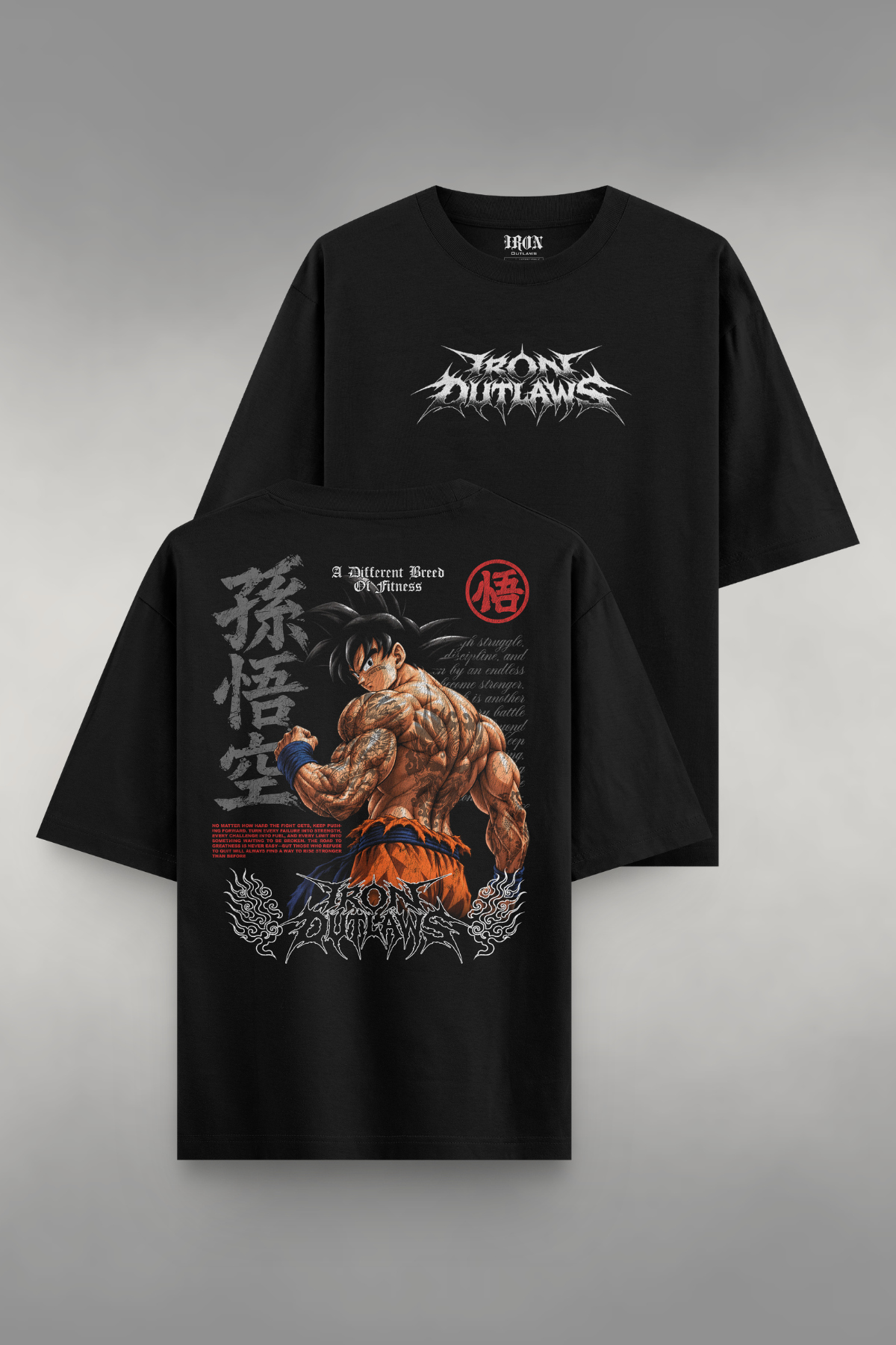 Iron Saiyan Oversized Tee