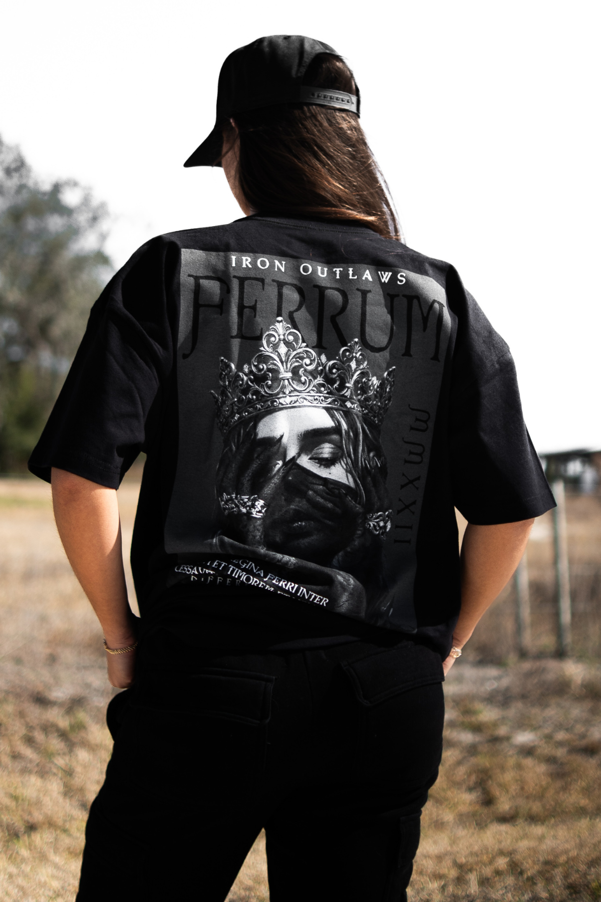 Queen Of Iron Oversized Tee