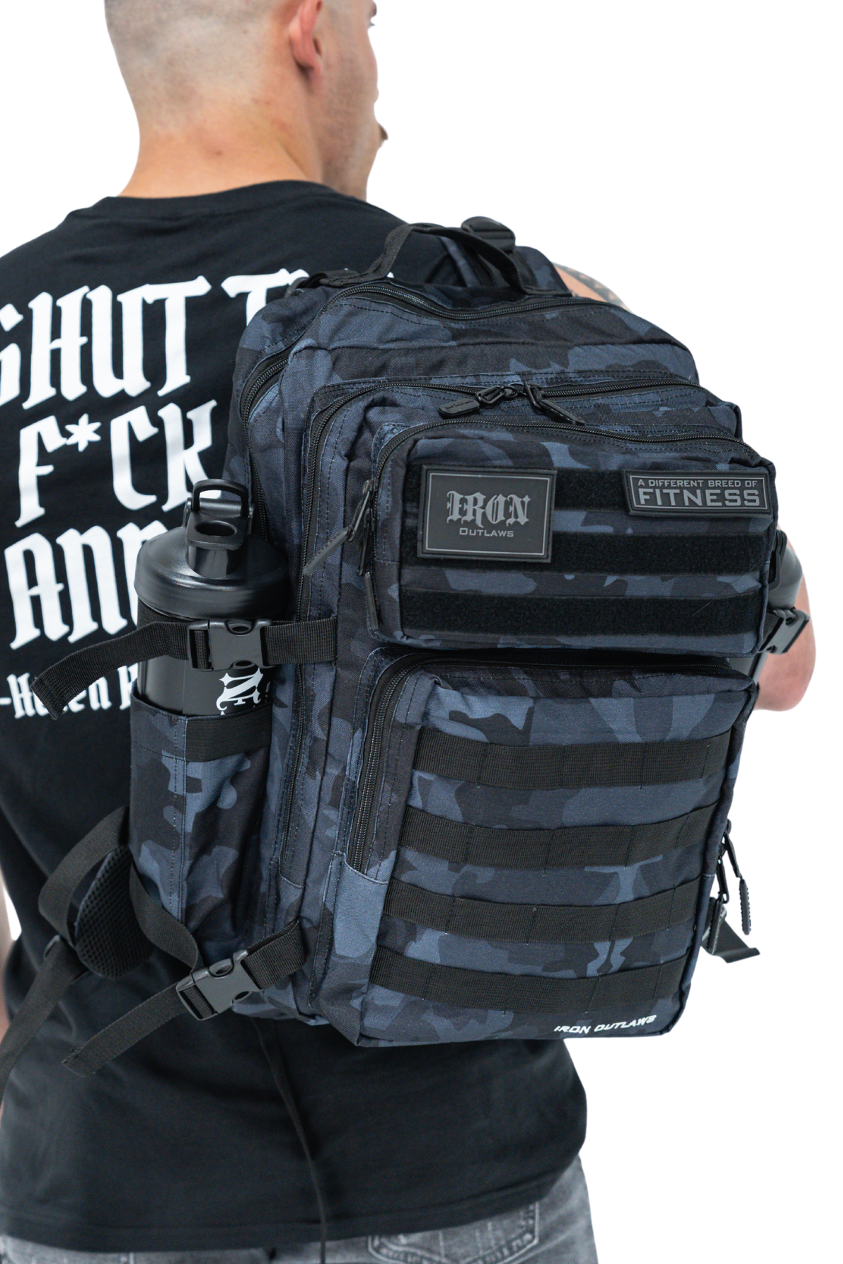 35L Iron Backpack Midnight Camo