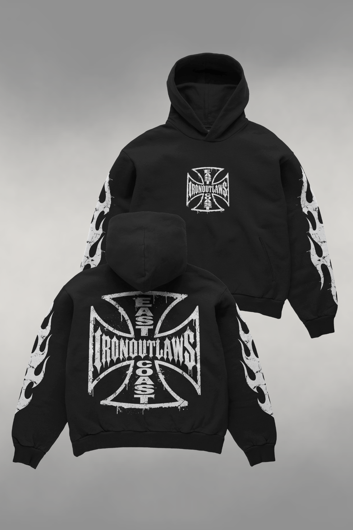 East Coast Iron Oversized Hoodie