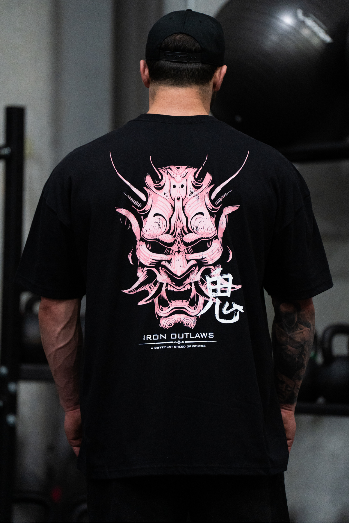 Pink Oni Oversized Tee