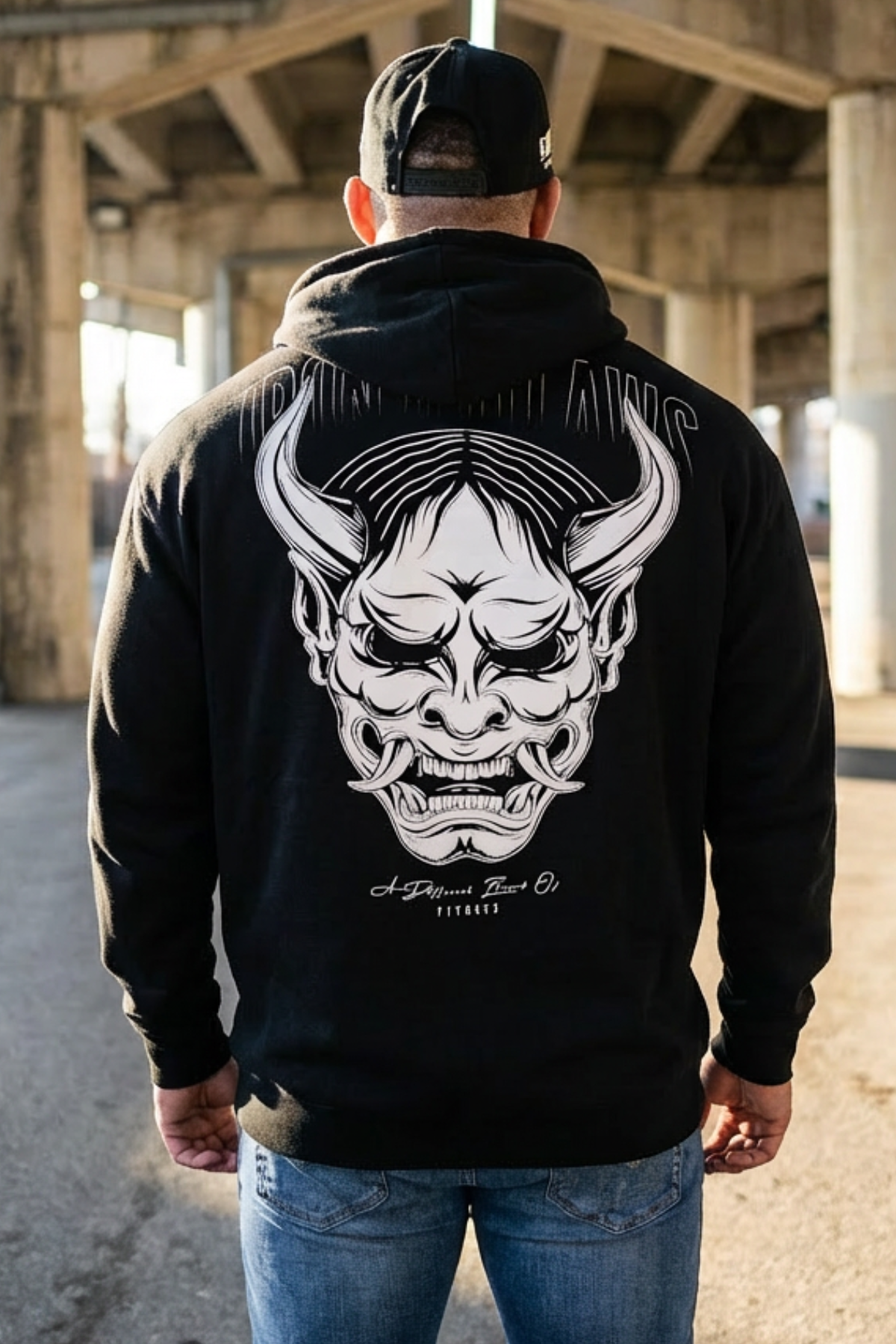 Oni Mask Heavyweight Hoodie