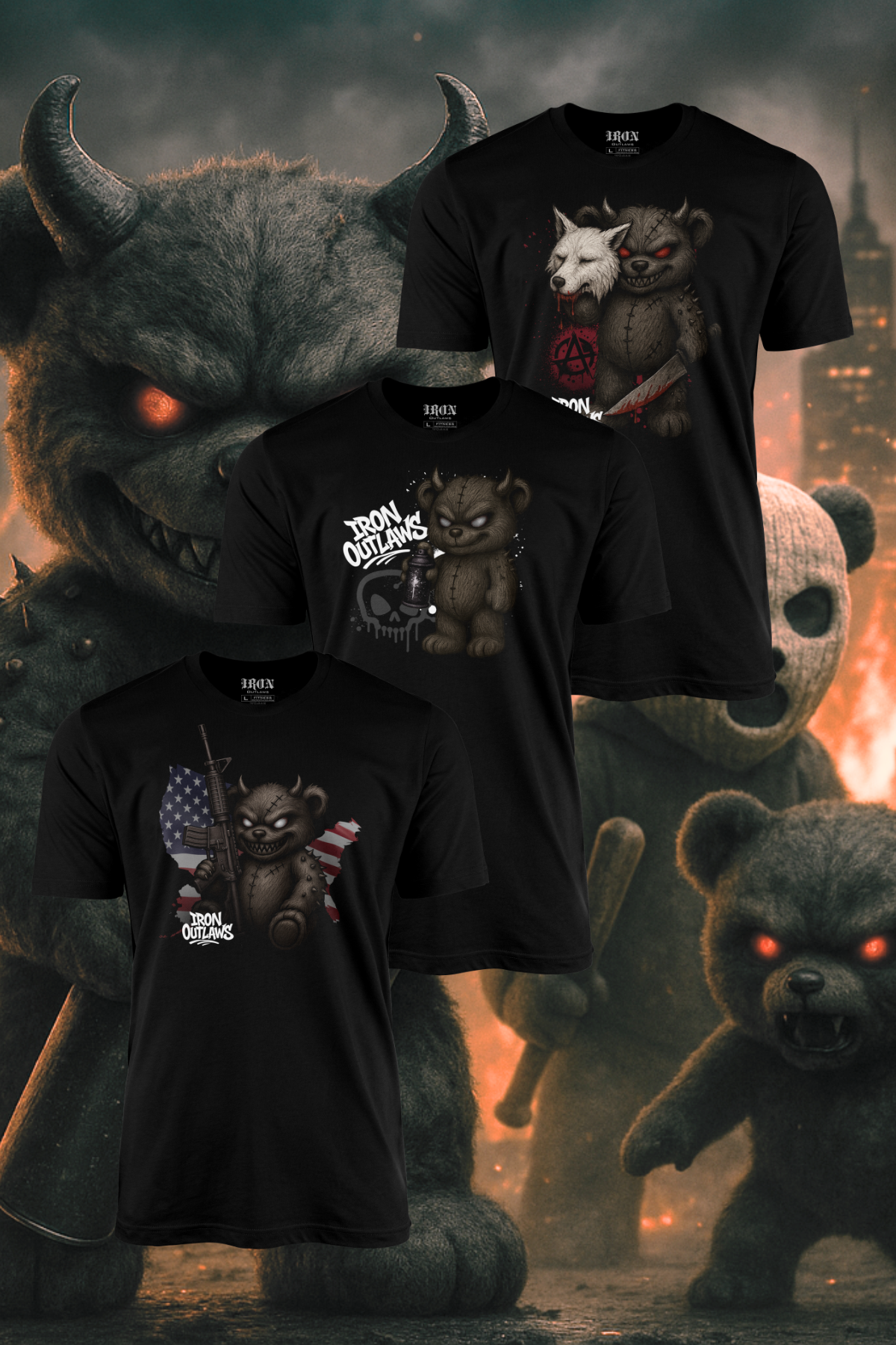 Iron Teddy Classic 3-Pack