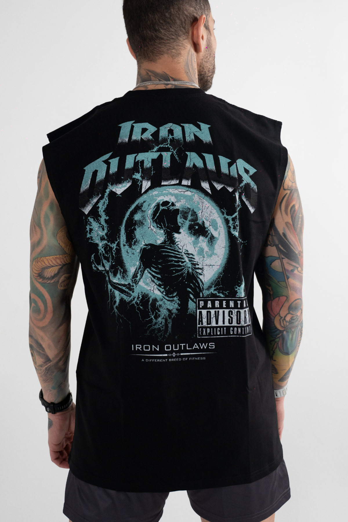 Iron Lightning Muscle Tee