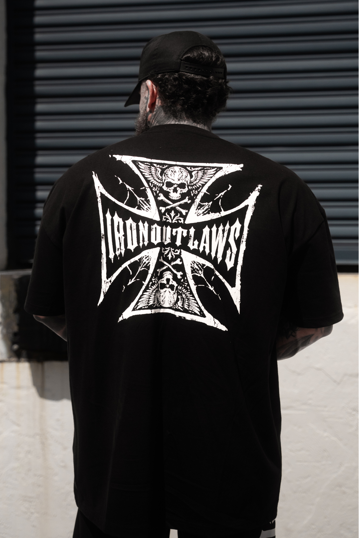 Iron Cross Oversized Tee