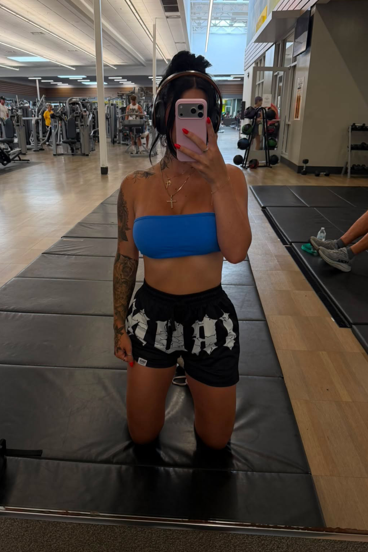 Iron Family Mesh Shorts Black