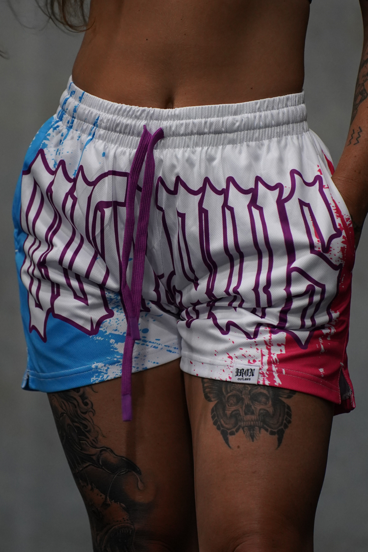 Miami Vice Mesh Shorts White