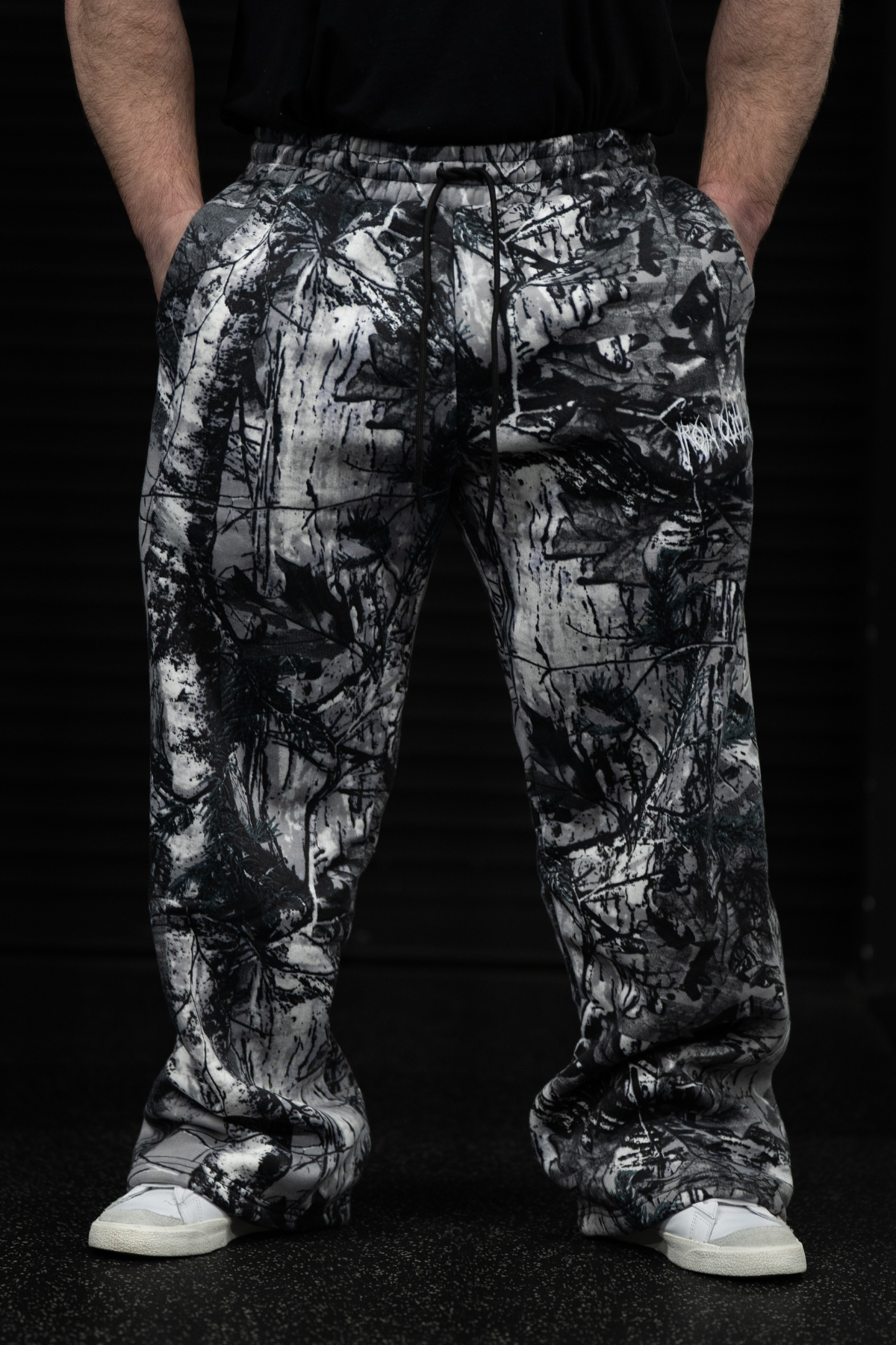 White Camouflage Sweatpants