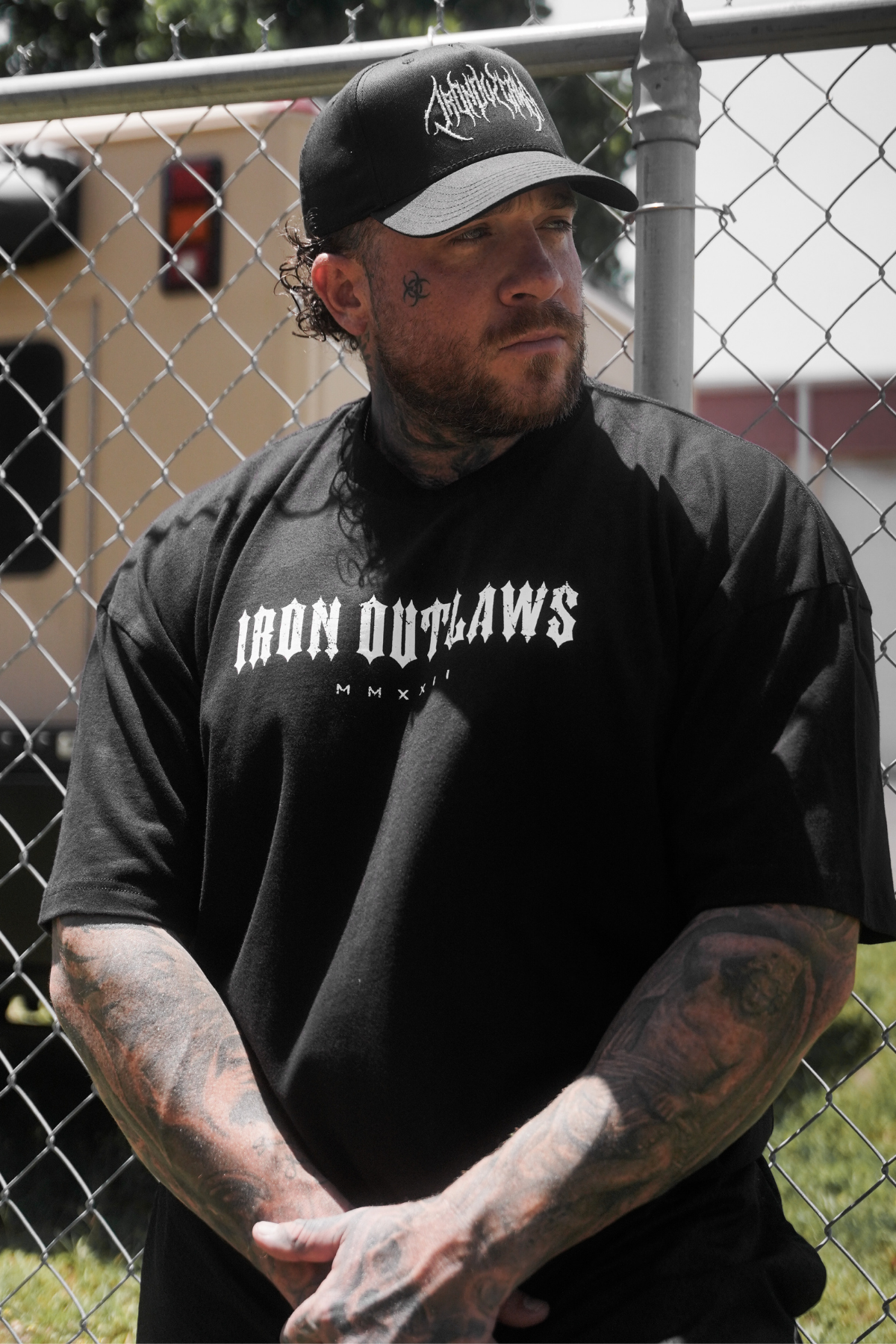 Iron Frenchie Oversized Tee