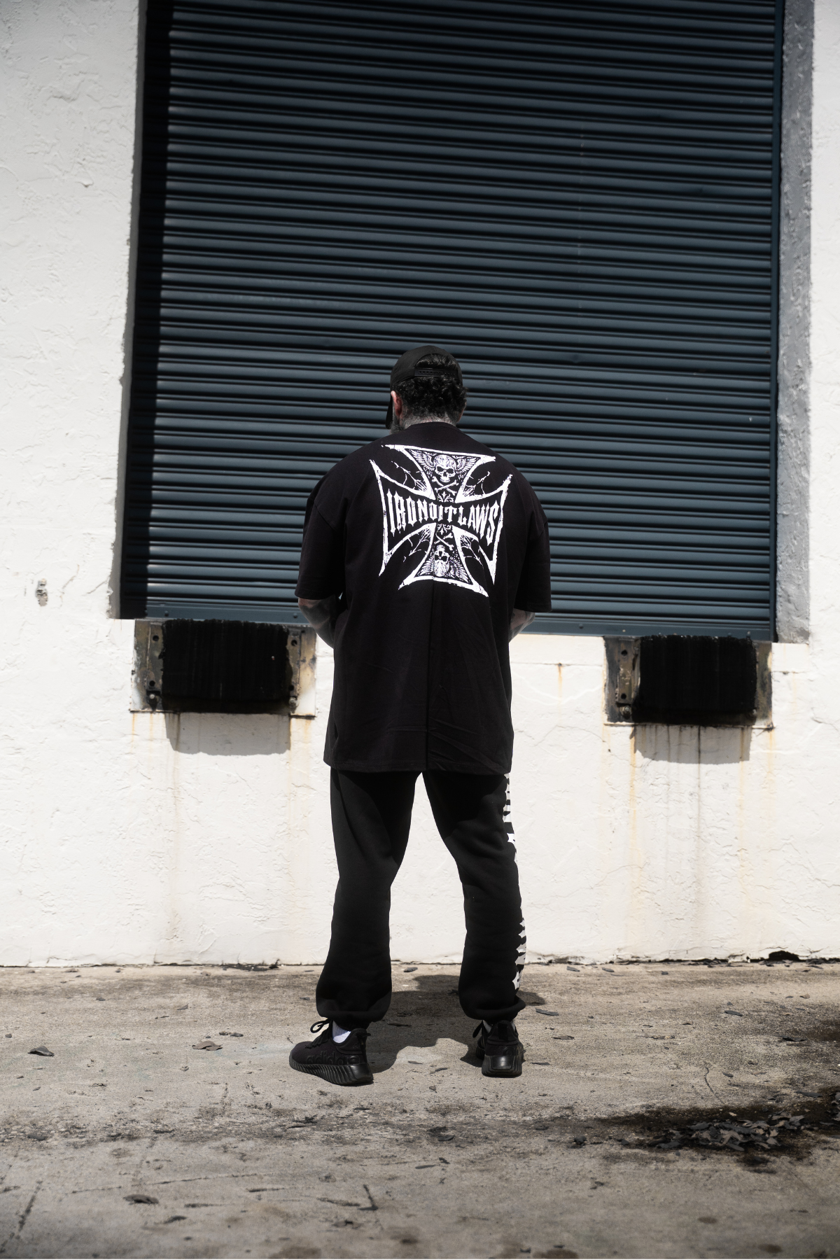 Iron Cross Oversized Tee