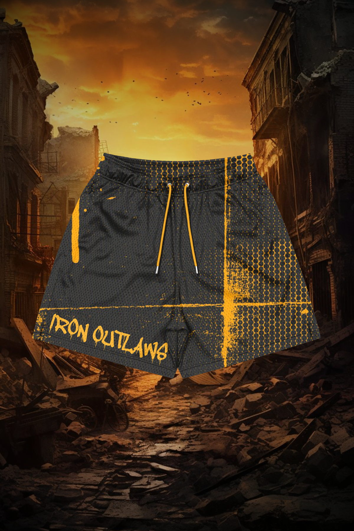 Fallout Mesh Shorts