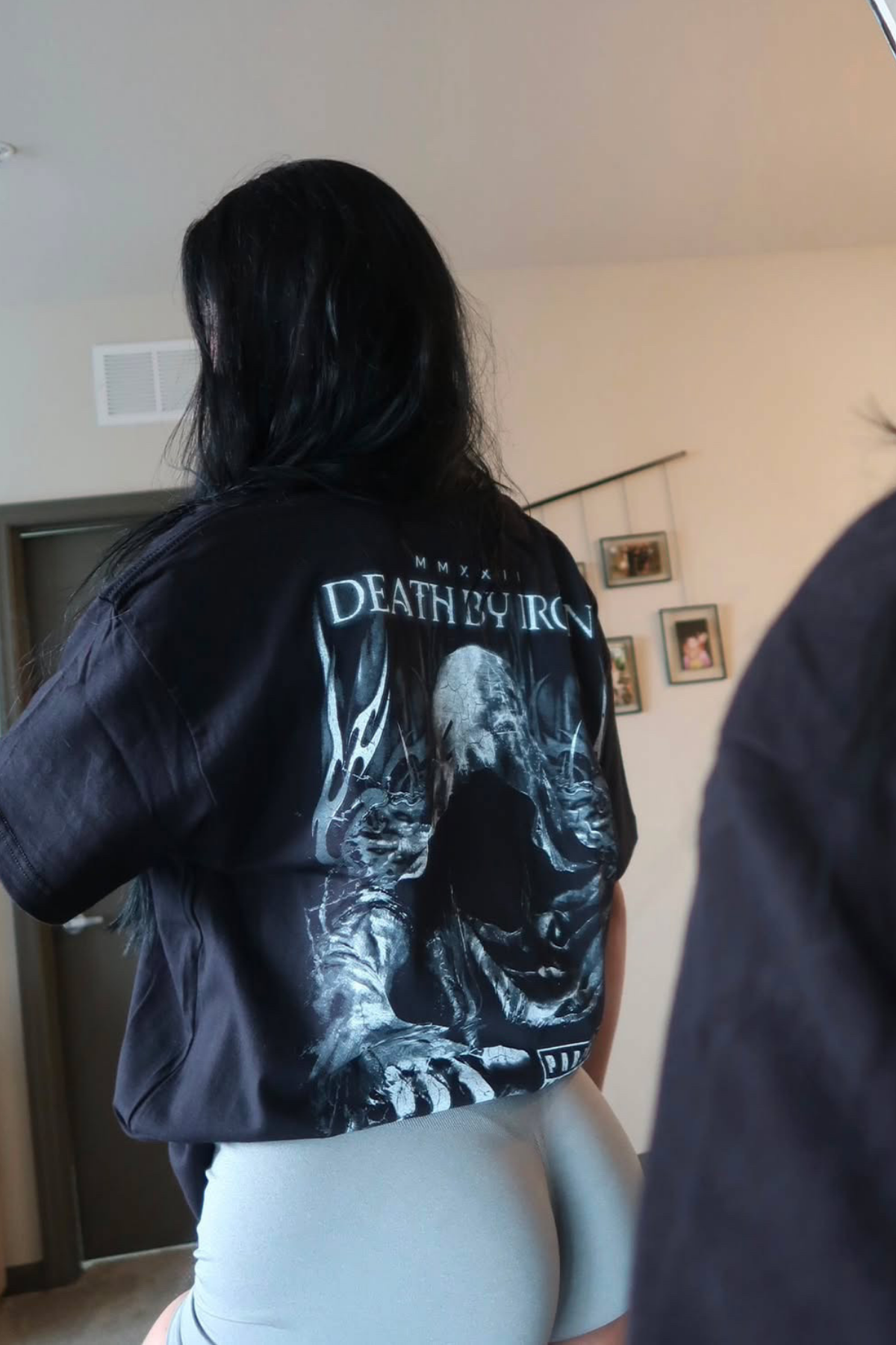 Death By Iron Oversized Tee