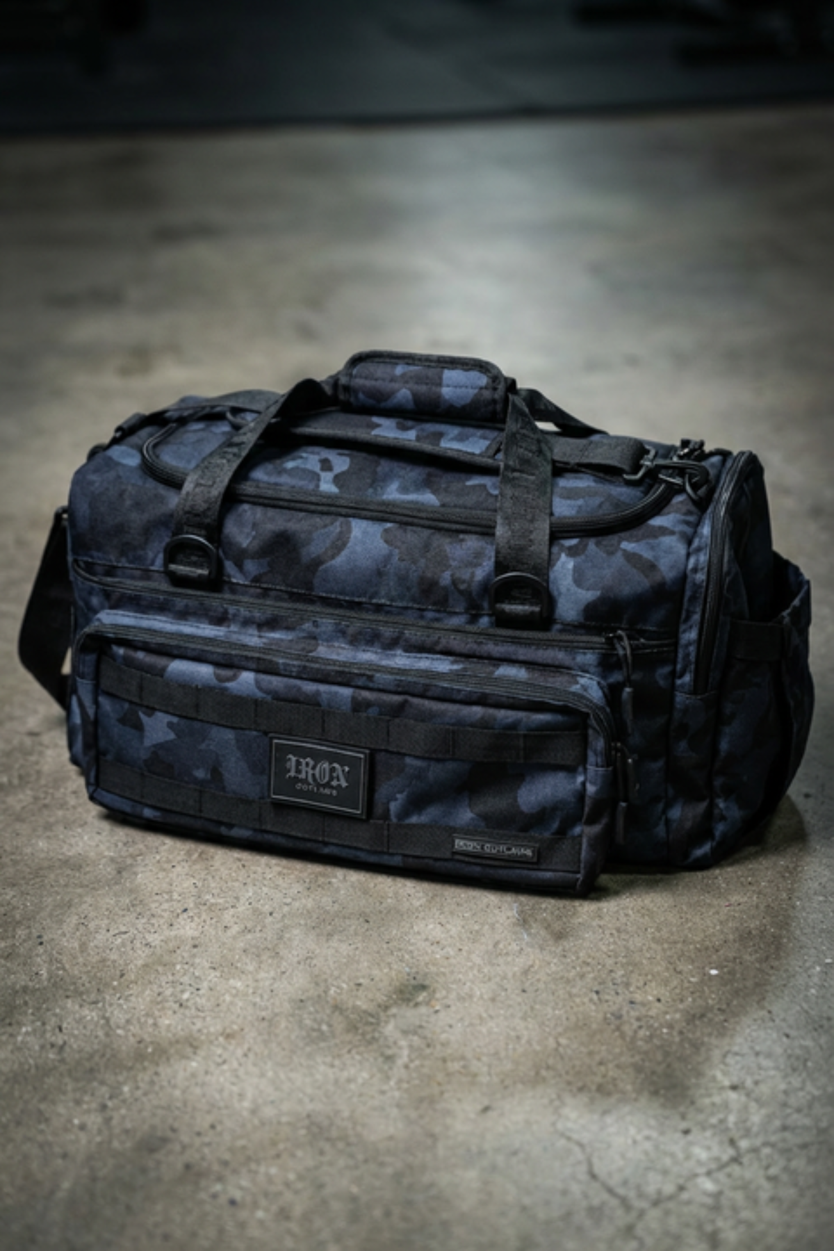 45L Iron Duffle Bag Midnight Camo