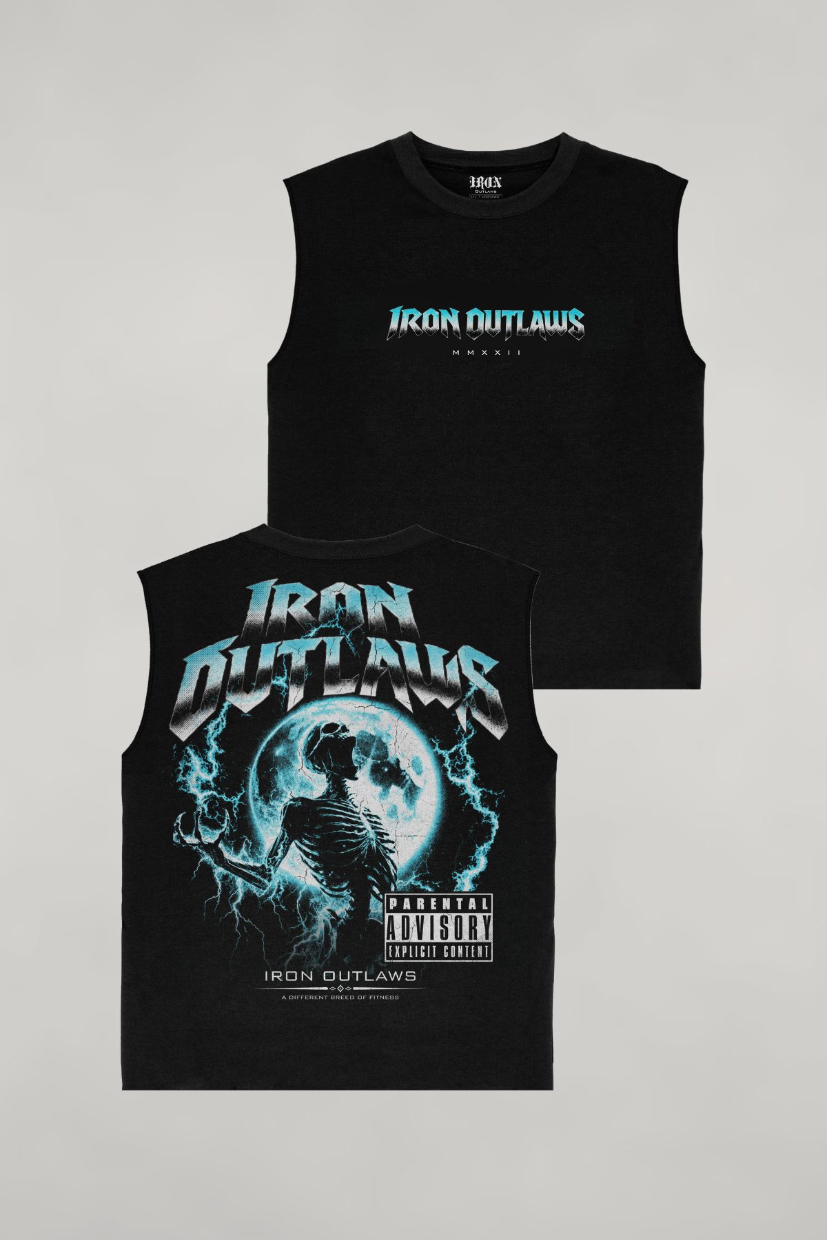 Iron Lightning Muscle Tee