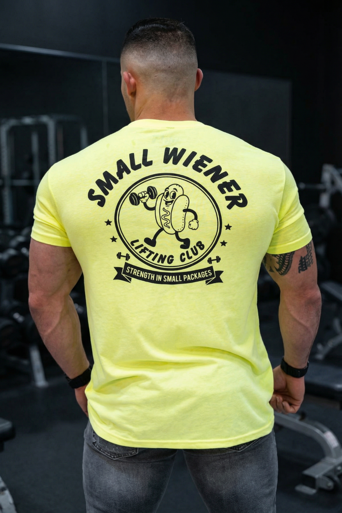 Small Wiener Lifting Club Classic Tee