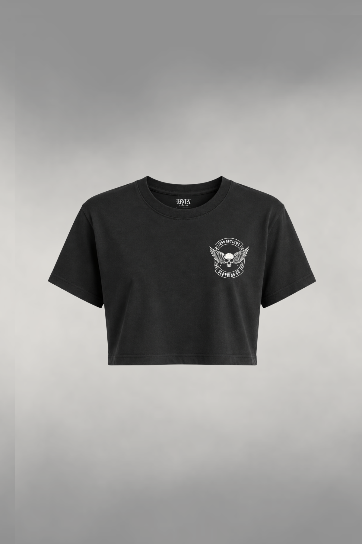 Iron Cross Crop Top