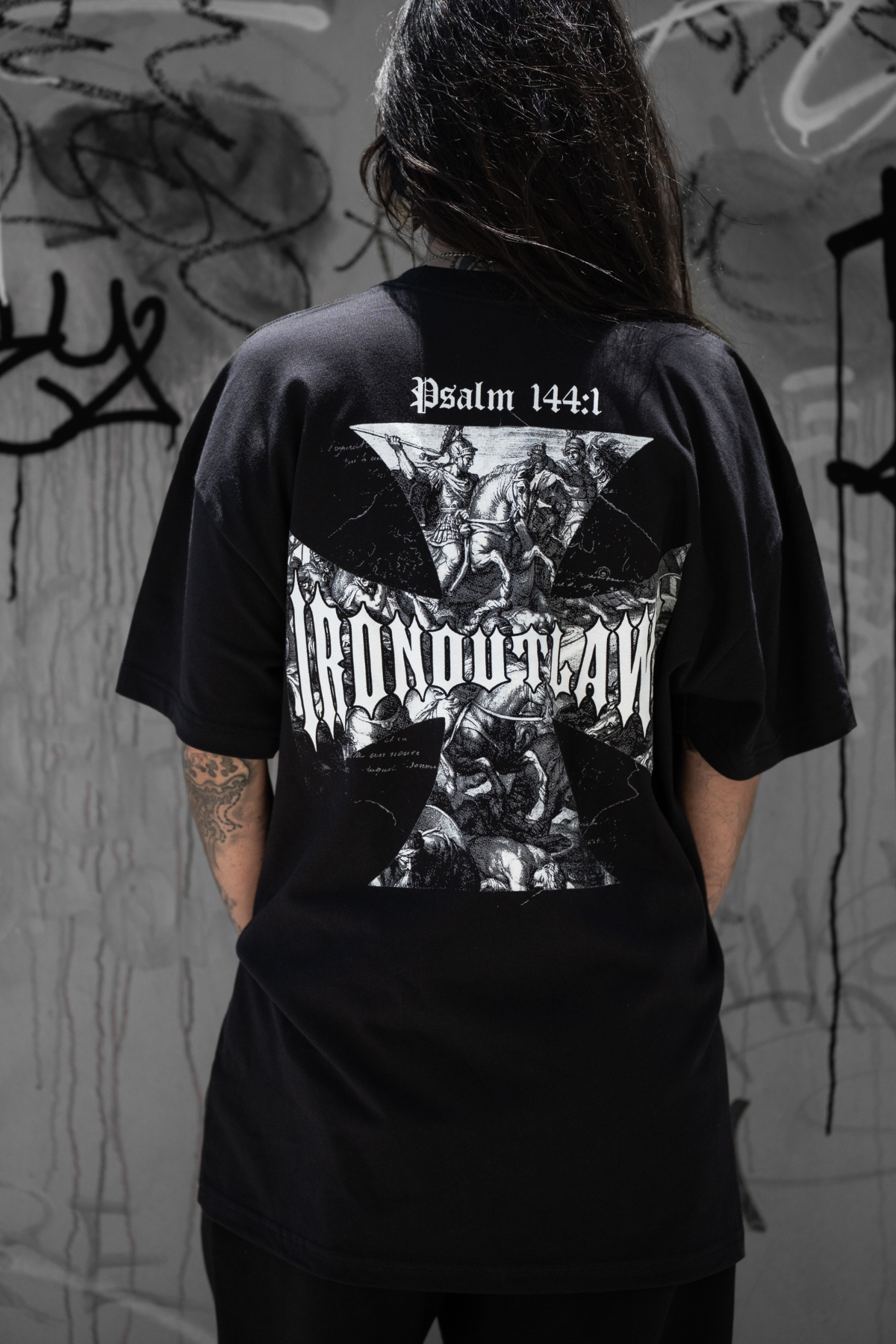 Battle Cross Oversized Tee