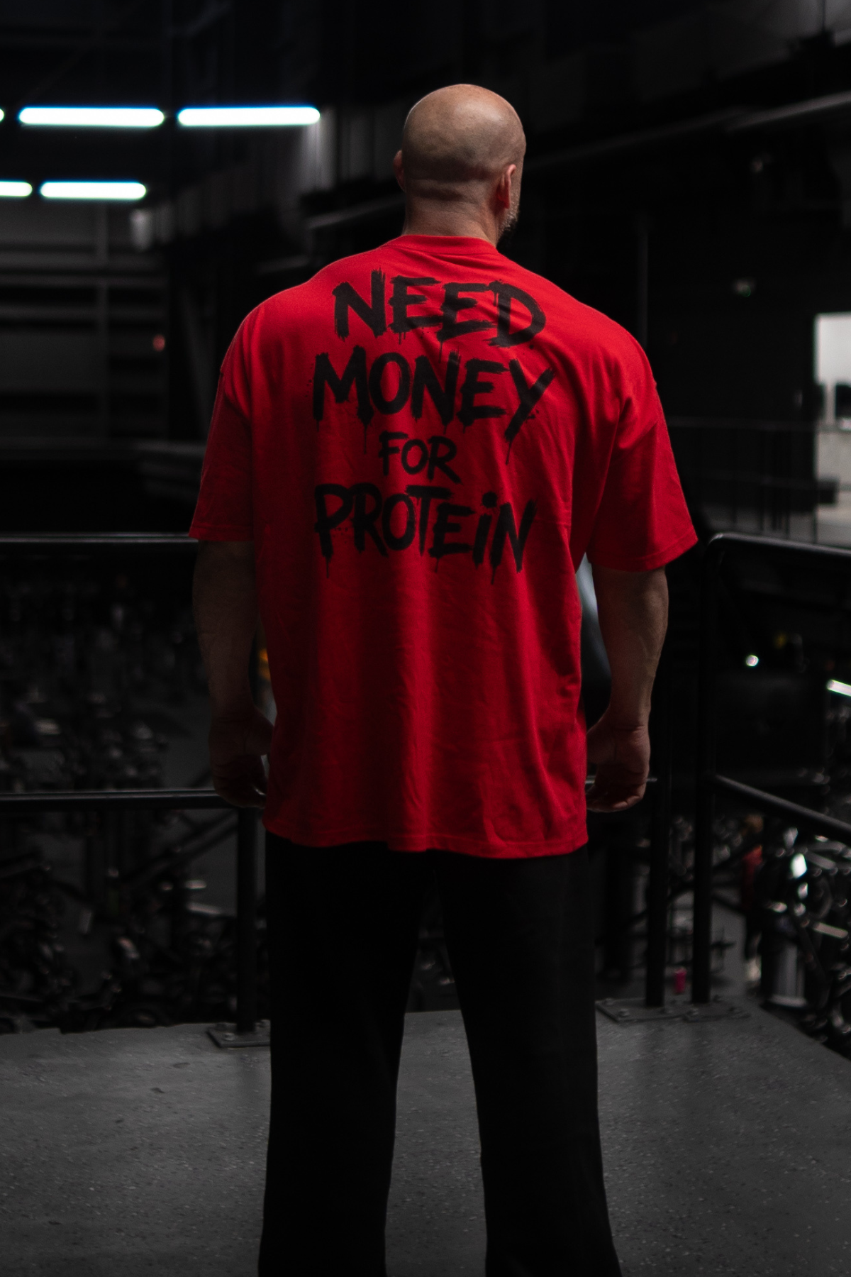 Money For Protein Oversized Tee