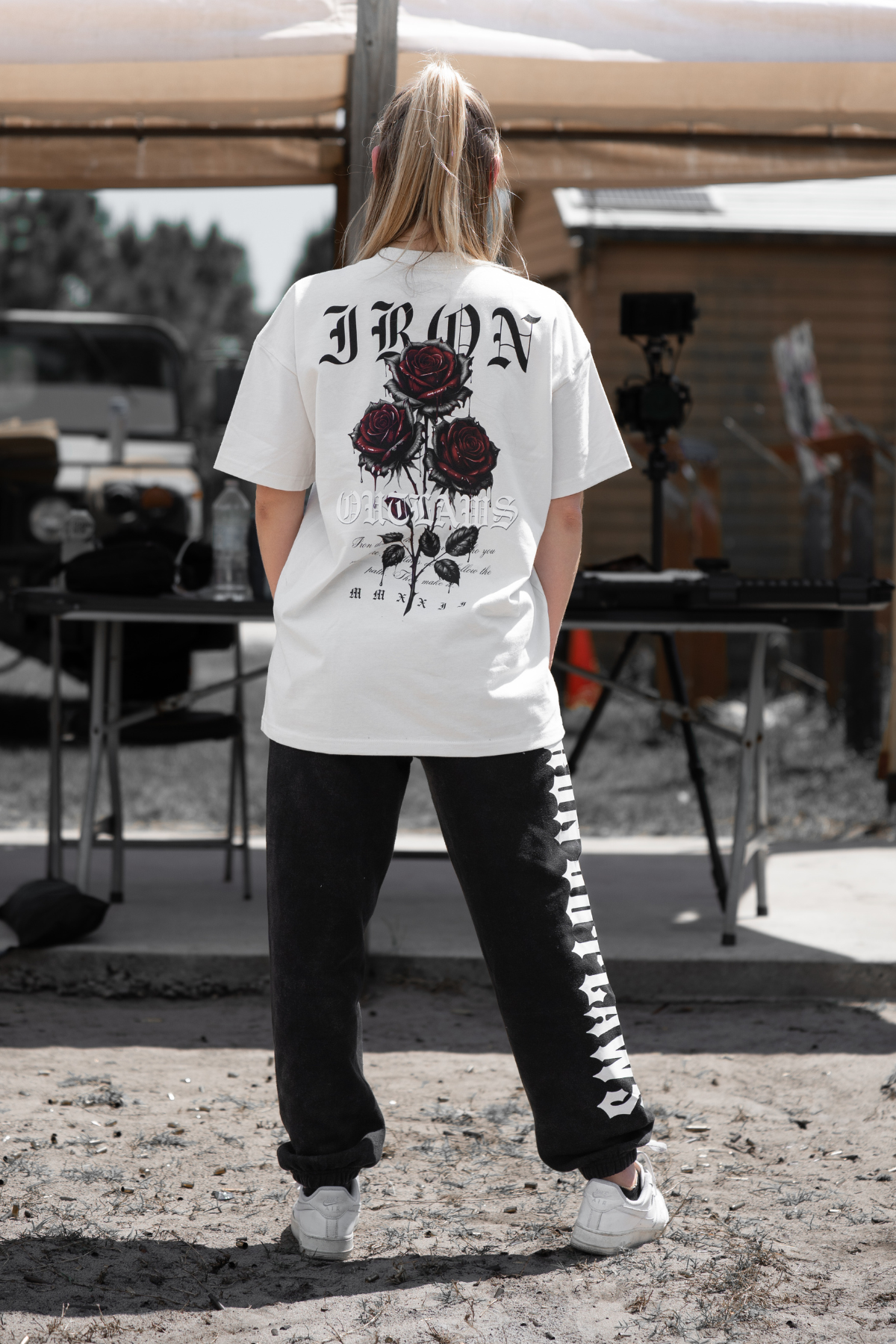Iron Rose Oversized Tee