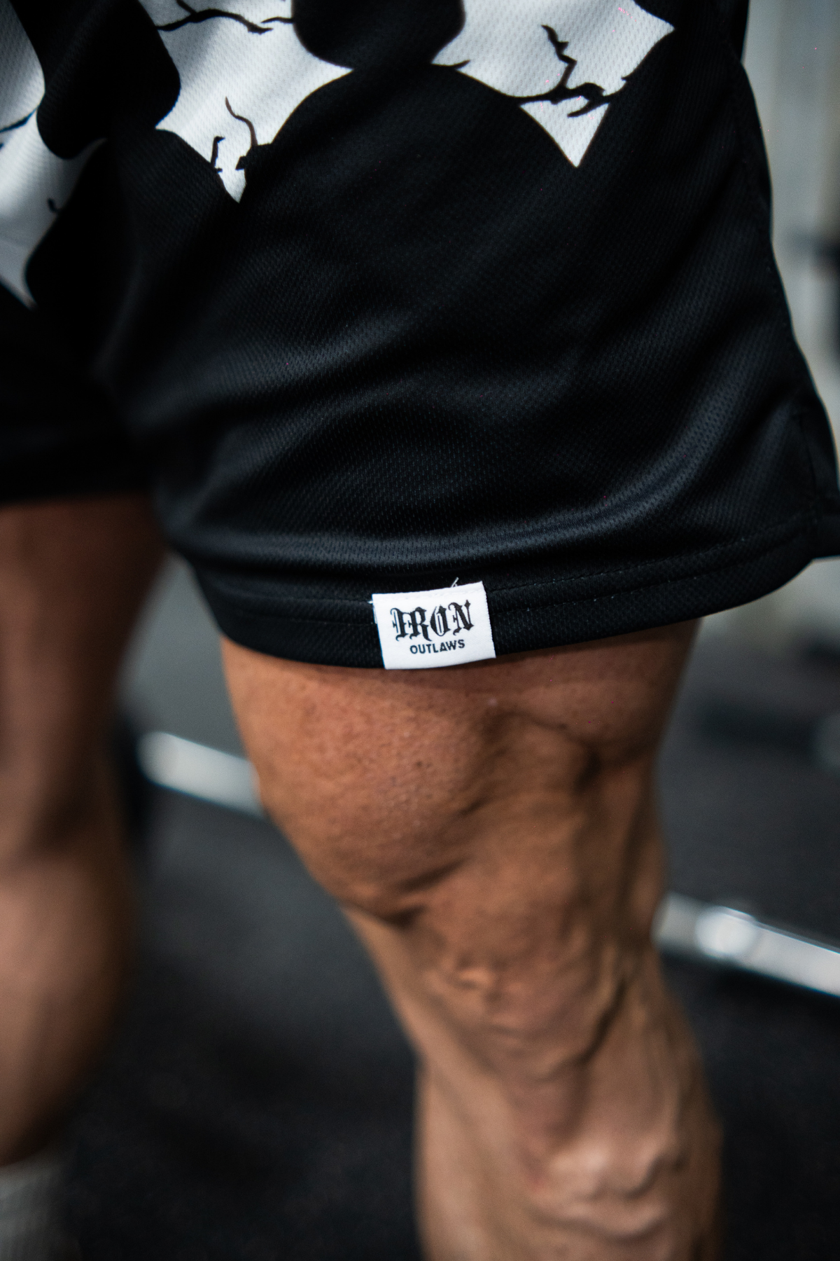 Iron Family Mesh Shorts Black