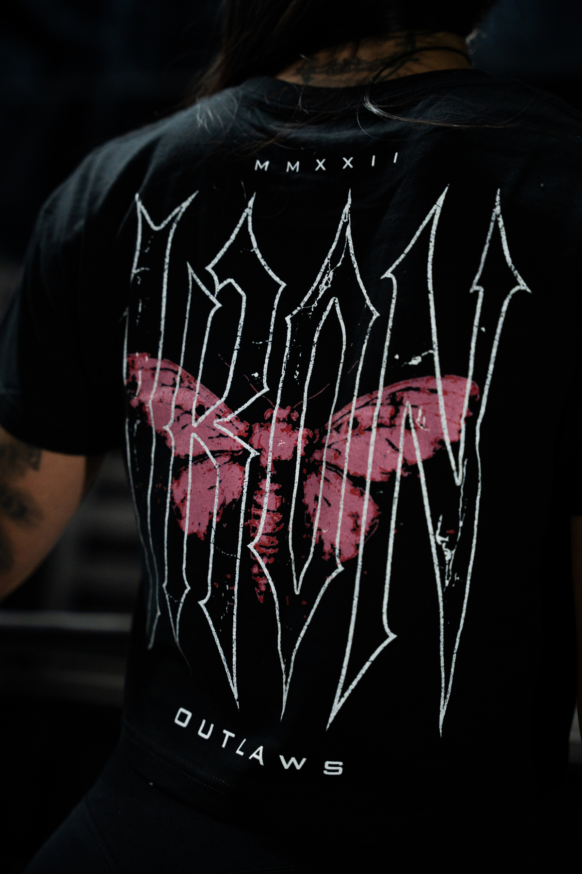 Death Moth Crop Top