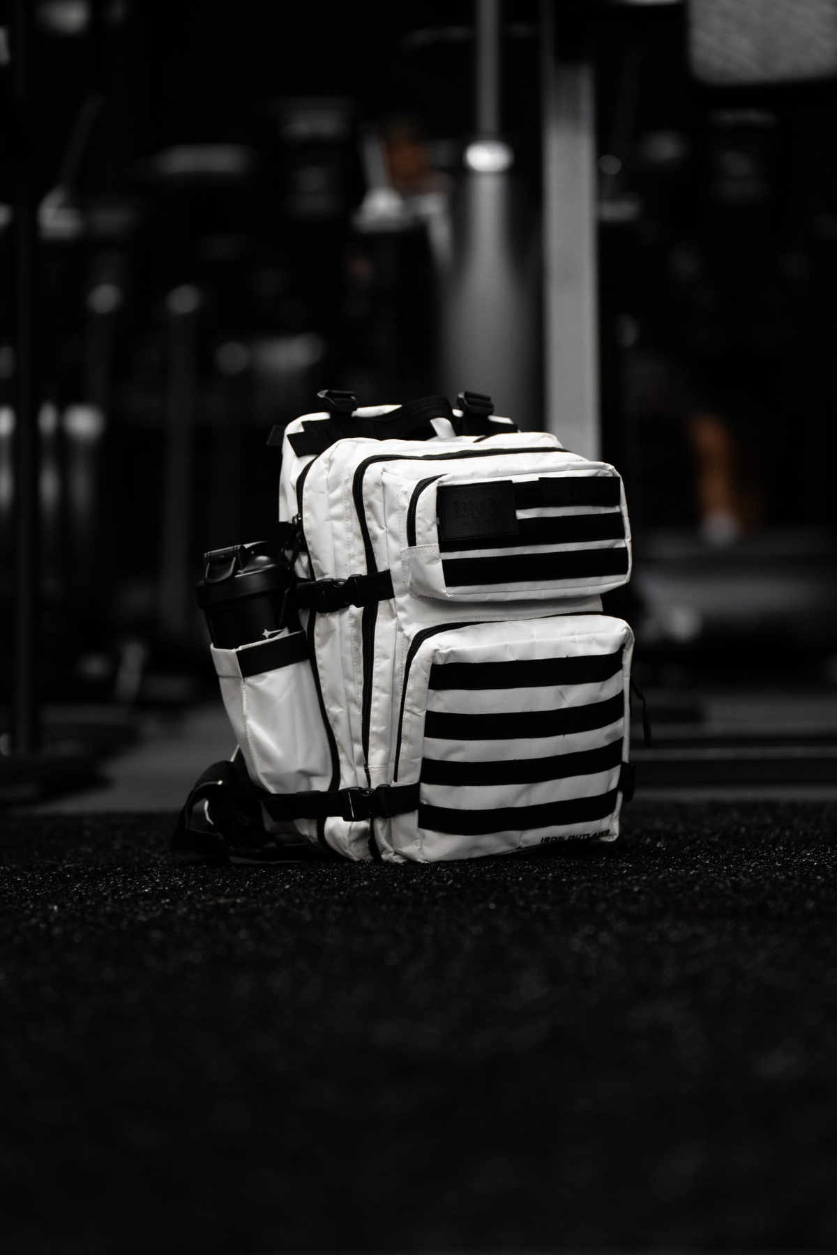 35L Iron Backpack White