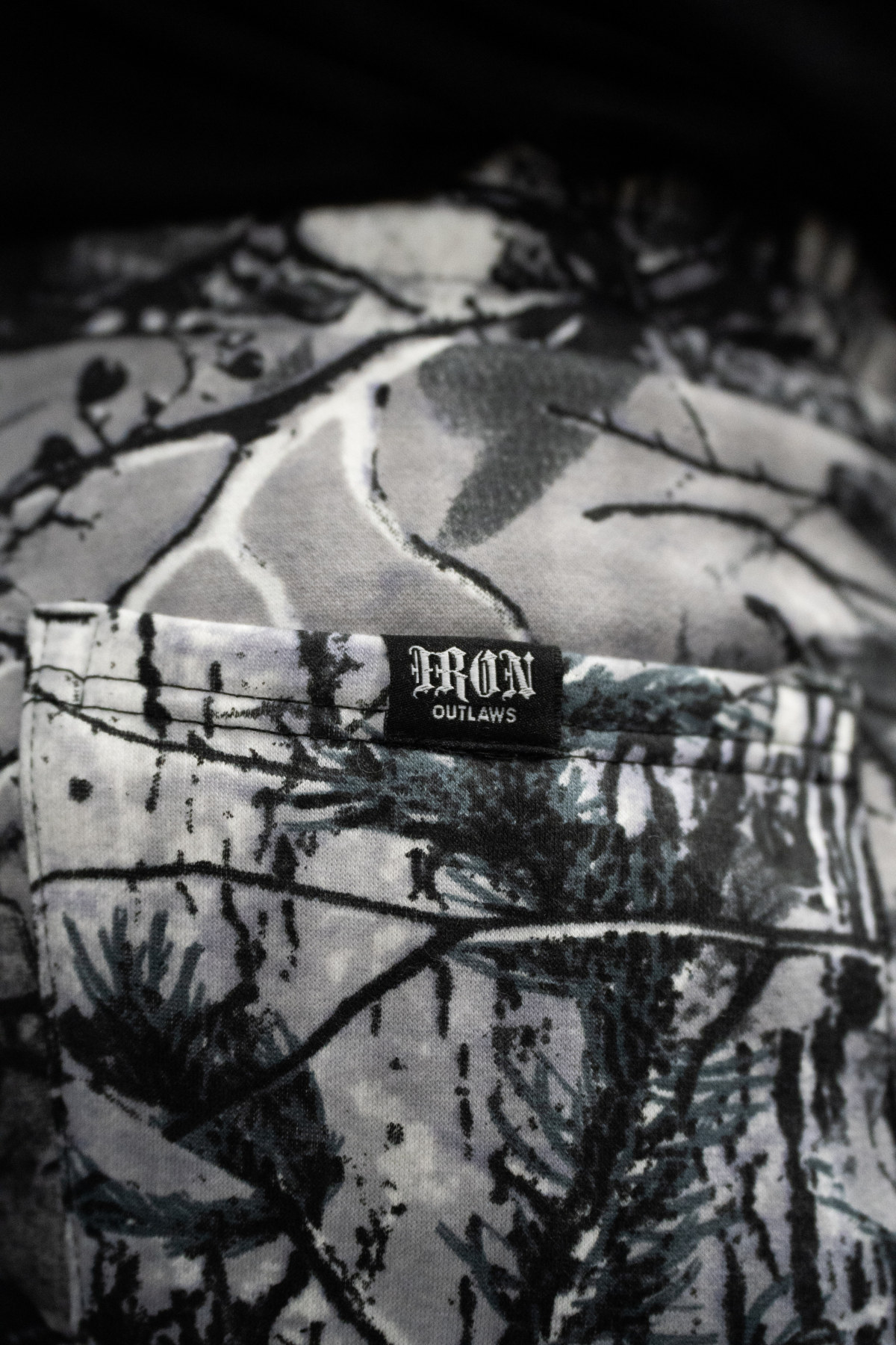 Heavyweight Sweatpants White Camouflage