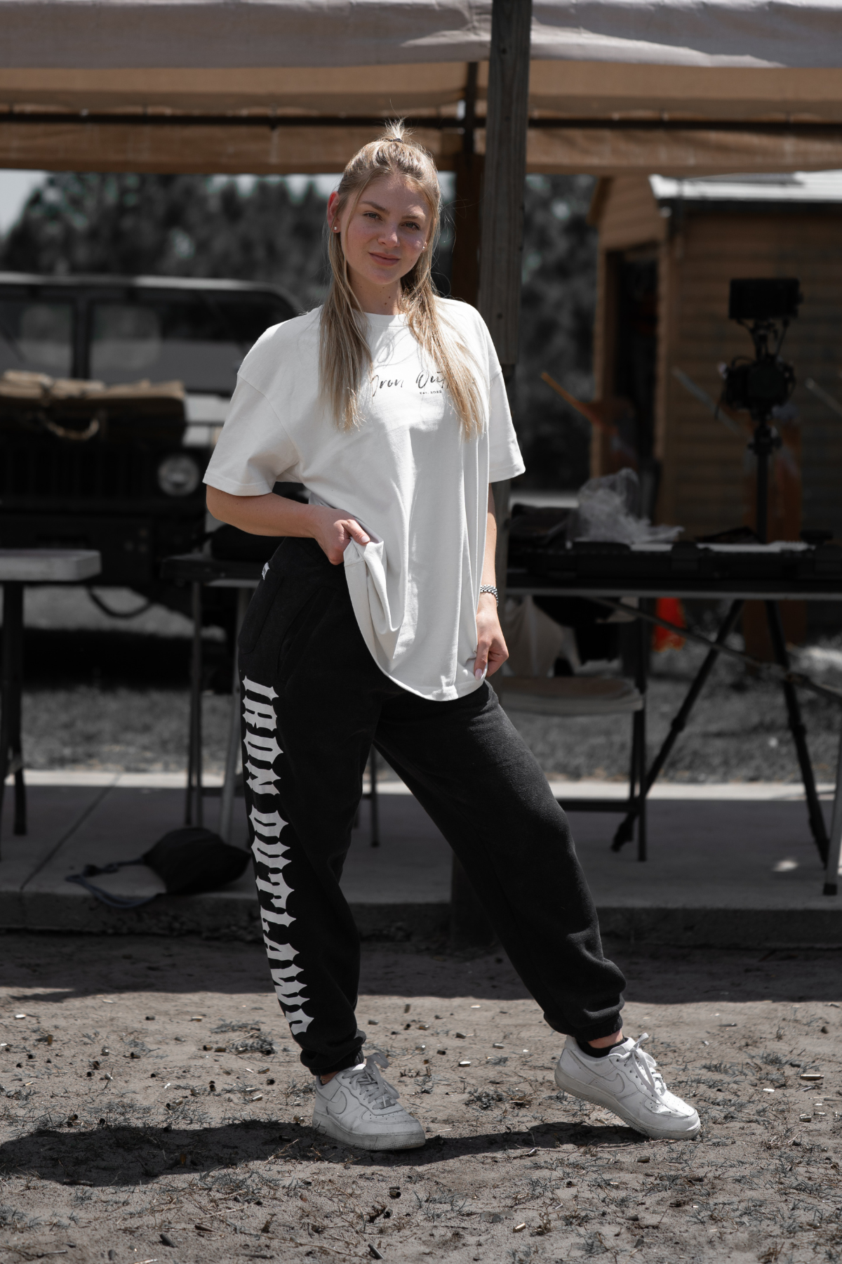 Iron Rose Oversized Tee