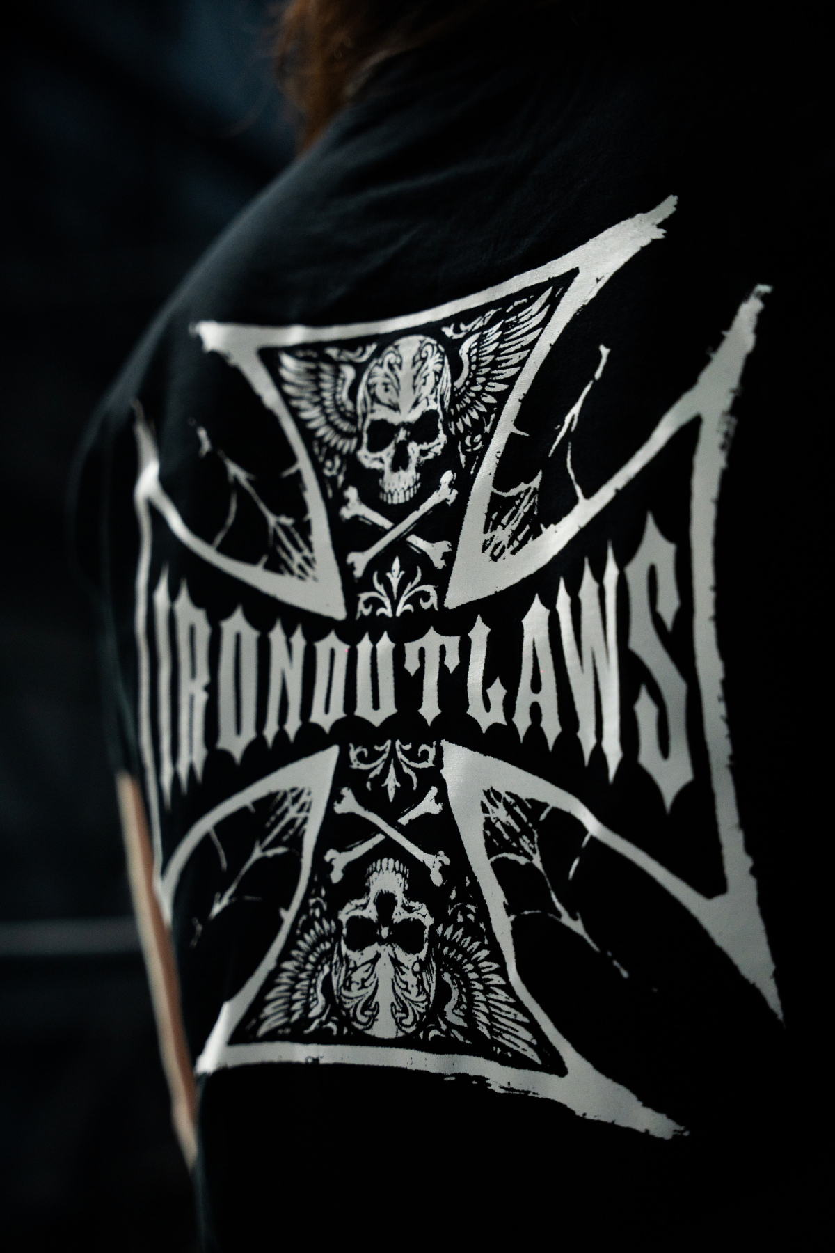 Iron Cross Crop Top
