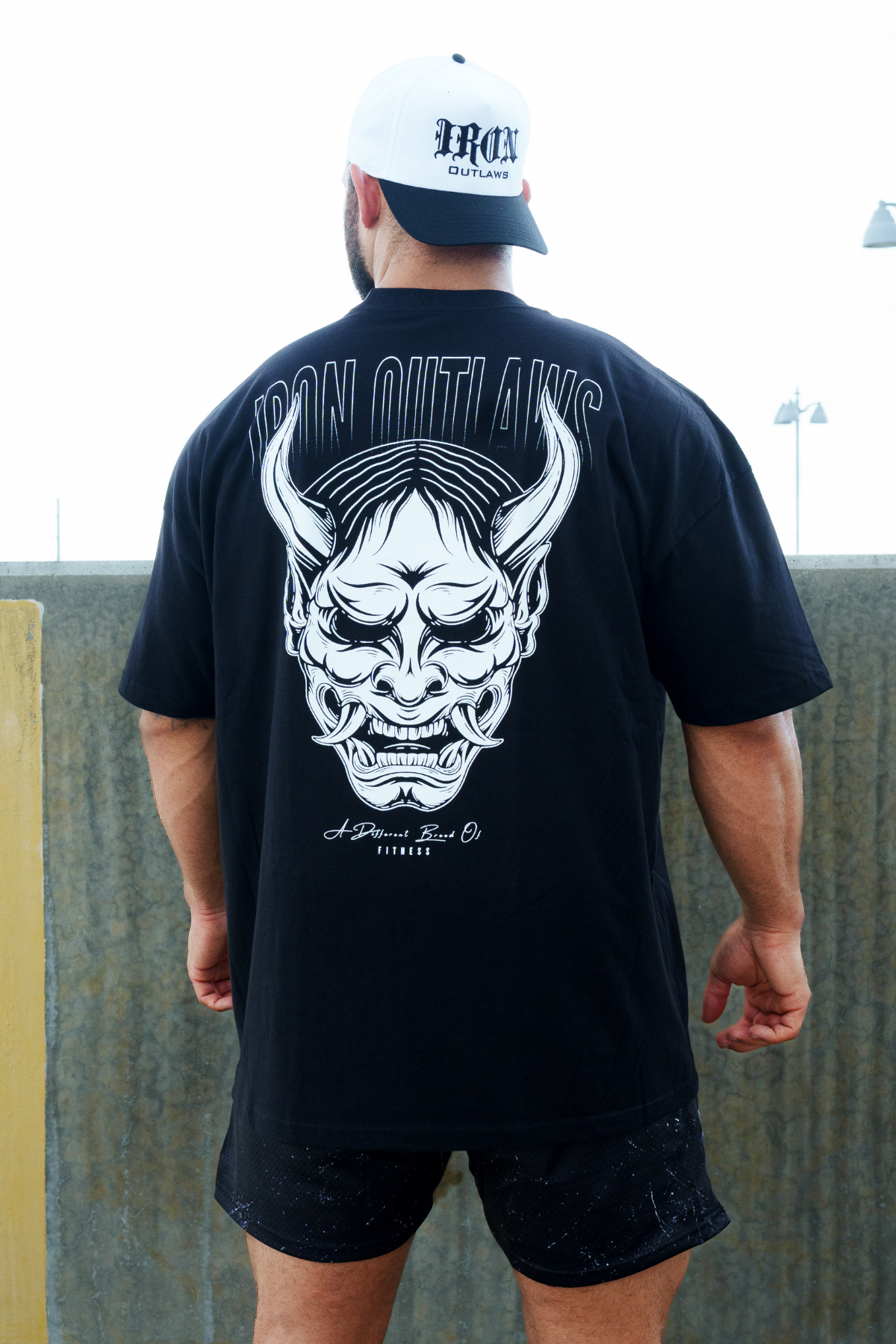 Oni Mask Oversized Tee