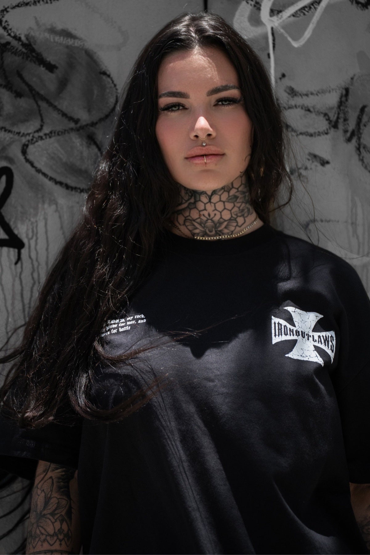 Battle Cross Oversized Tee