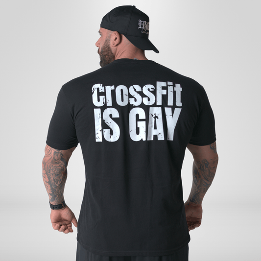 Iron Outlaws Classic Tees Black / S Crossfit Is Gay Classic Tee