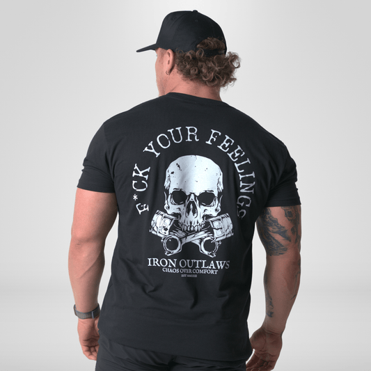 Iron Outlaws Classic Tees Black / S F*ck Your Feelings Classic Tee