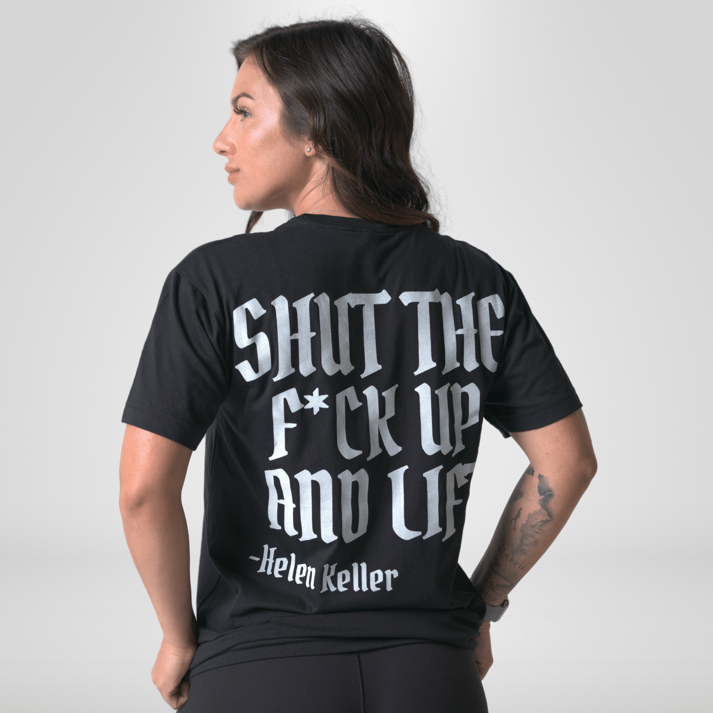 Iron Outlaws Classic Tees Black / S SHUT THE F*CK UP AND LIFT Classic Tee