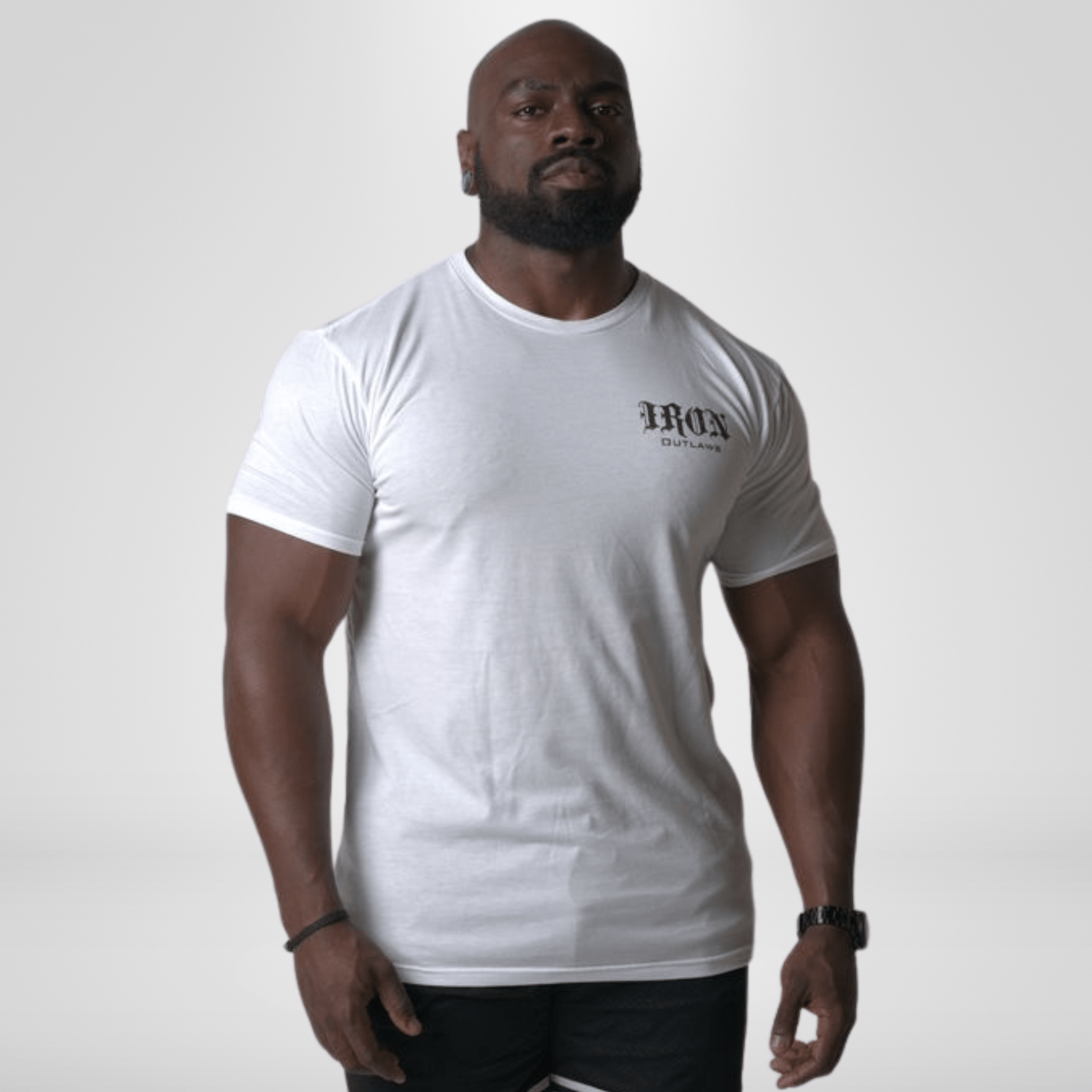 Iron Outlaws Classic Tees Lift Heavy Eat Ass Classic Tee