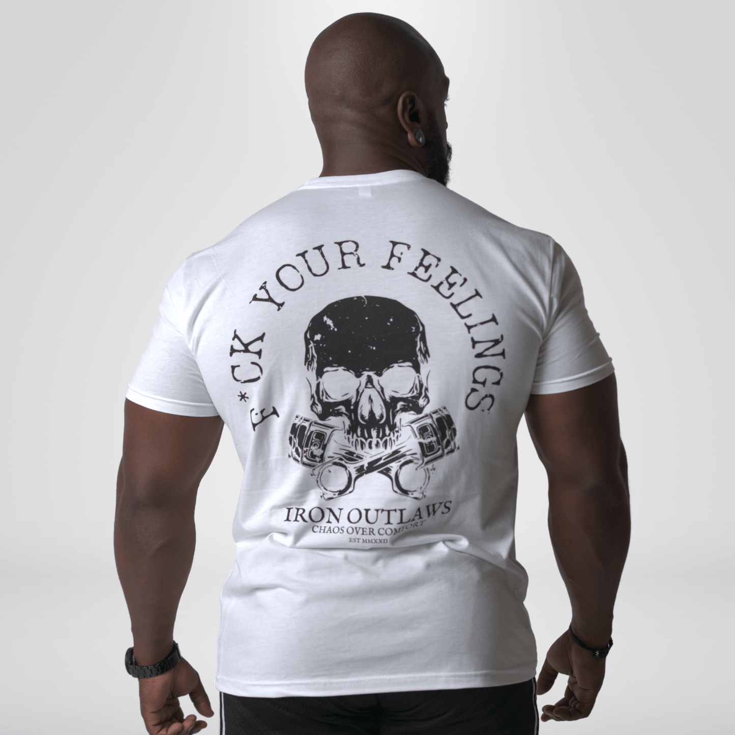 Iron Outlaws Classic Tees White / S F*ck Your Feelings Classic Tee